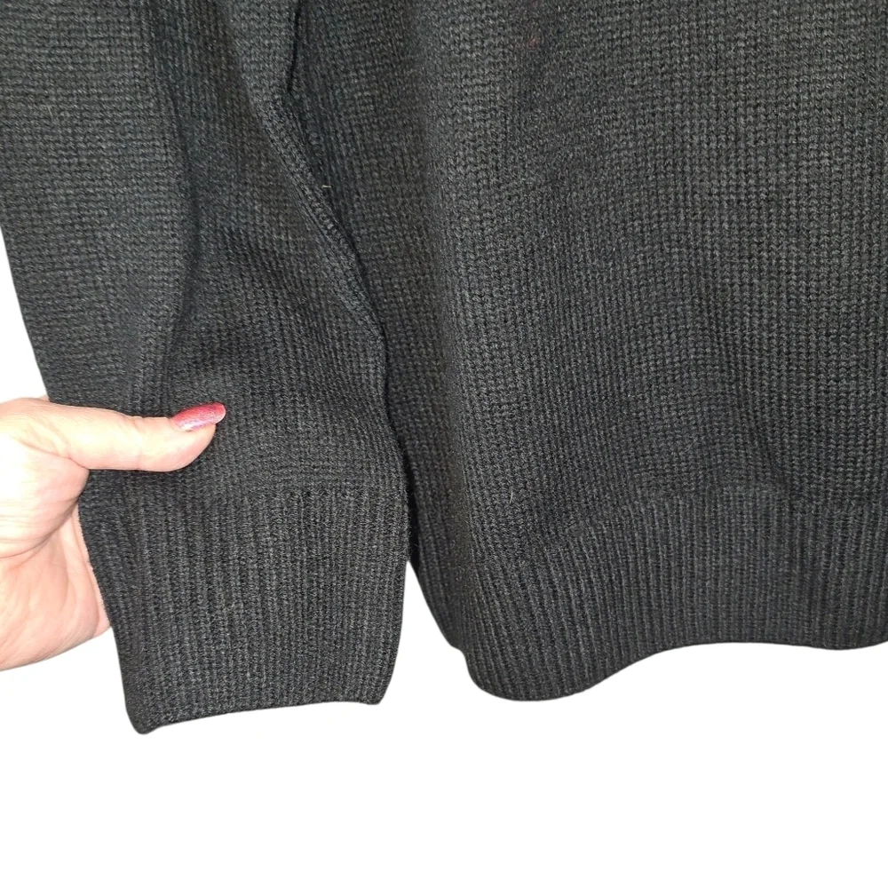 Lisa International Christmas Sweater Sequin Faux Fur Stocking Santa Elf Boot XL - Picture 4 of 10